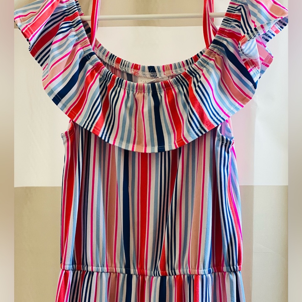 All the Spring and Summer Colors Stripe Jumpsuit